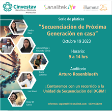 Serie de Pláticas “Secuenciación de Próxima Generación en Casa”
