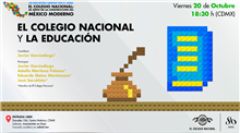 El Colegio Nacional y la Educación