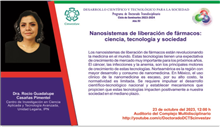 Seminario Nanosistemas de liberación de fármacos: ciencia, tecnología y sociedad