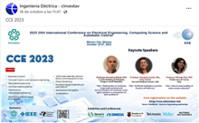 20th International Conference on Electrical Engineering, Computing Science and Automátic Control 2023