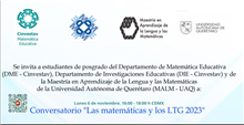 Conversatorio “Las Matemáticas y los LTG 2023”