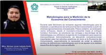 Metodologías para la Medición de la Economía del Conocimiento