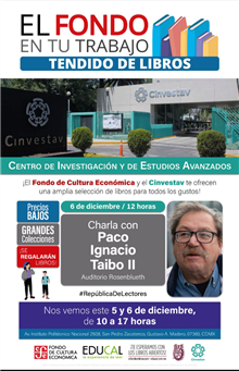 Charla con Paco Ignacio Taibo II