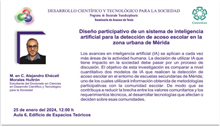 Diseño participativo de un sistema de inteligencia artificial para la detección de acoso escolar en la zona urbana de Mérida