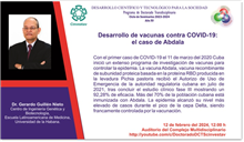 Desarrollo de vacunas contra COVID-19: el caso de ABDALA
