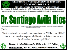 “Inferencia de redes de transmisión de VIH en la CDMX como herramienta para el diseño de intervenciones Focalizadas de salud pública”