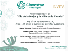 Día de la Mujer y la Niña en la Ciencia