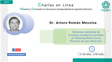 Monitoreo distribuido de procesos oscilatorios variables en sistemas eléctricos de potencia de gran dimensión