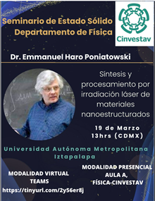 Síntesis y procesamiento por irradiación láser de materiales nanoestructurados