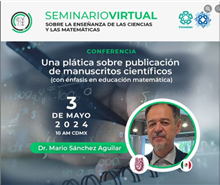 Una plática sobre publicación de manuscritos científicos (con énfasis en educación matemática)