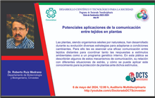 Potenciales de la comunicación entre tejidos en plantas