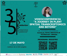 Videoconferencia “A journey in plant spatial transcriptomics and beyon”