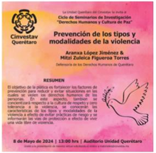 Prevención de los tipos y modalidades de la violencia