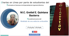 Charla en línea Modelado de una celda de combustible