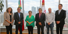 Encuentro entre La Secretaría de Economía, El Cinvestav y La INAOE