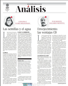 Las semillas y el agua