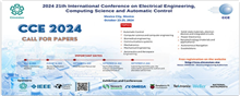 21th International Conference on Electrical Engineering, Computing Science and Automatic Control