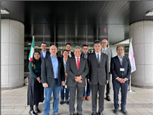 Visita de autoridades Cinvestav a la Organización para la Investigación en Física de Altas Energías con Aceleradores de Japón KEK