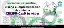 Curso teórico-práctico: Diseño e implementación de sistema CRISPR-Cas9 in vitro