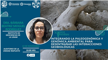 Seminario Integrando la paleogenómica y genómica ambiental para desentrañar las interacciones geobiológicas