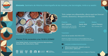 Seminario  Este campo nos alimentaba ahora aquí nos buscan: comida, memoria y desaparición forzada