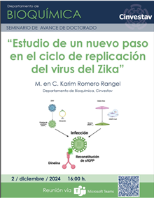 Seminario “Estudio de un nuevo paso en el ciclo de replicación del virus del Zika”