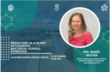Seminario “Mediators in a Plant Pathogenic Bacterial-Fungal Symbiosis”