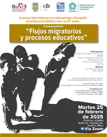 Conversatorio  “Flujos migratorios y procesos educativos”