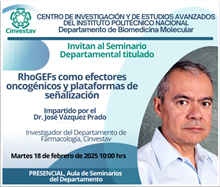 Seminario RhoGEFs como efectores oncogénicos y plataformas de señalización