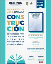 Presentación del libro hacia la construcción de un modelo para la formación en línea del profesorado de educación básica