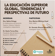 La Educación superior global, tendencias y perspectivas del futuro