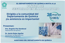 Plática de seguridad en el laboratorio