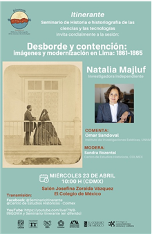 Seminario: Desborde y contención: Imágenes y modernización en LIMA: 1861-1865