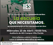 Presentación del libro La escuela que necesitamos