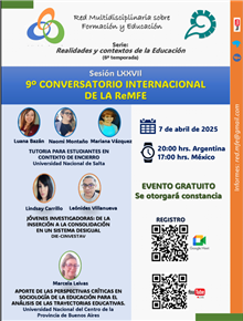 9º Conversatorio Internacional de la ReMFE