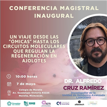 Conferencia magistral Un viaje desde las “ÓMICAS” hasta los circuitos moleculares que regulan la regeneración en ajolores