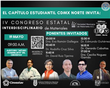 IV Congreso Estatal Interdisciplinario de Materiales