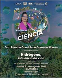 Charla Hidrógeno influencia de vida