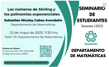 Seminario Los números de Stirling y los polinomios exponenciales