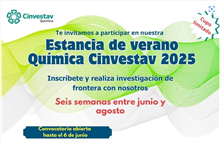 Estancia de verano Química Cinvestav 2025