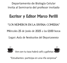 Seminario “Los números en la divina comedia”