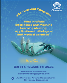 International Congress “First Artificial Intelligence and Machine Learning Meeting: Applications to Biological and Medical Sciences”