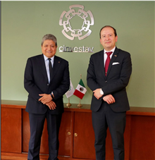 Reunión de trabajo con Gustavo Pacheco López, nuevo rector general de la Universidad Autónoma Metropolitana