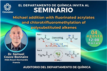 Seminario Michael addition with fluorinated acrylates and chlorotrifluoromethylation of polysubstituted alkenes