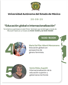 Seminario Internacionalización de la educación superior y gobernanza territorial