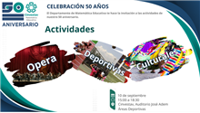 Actividades Ópera, Deportivas, Culturales