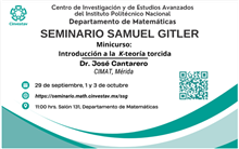 Seminario Samuel Gitler “Introducción a la K-teoría torcida
