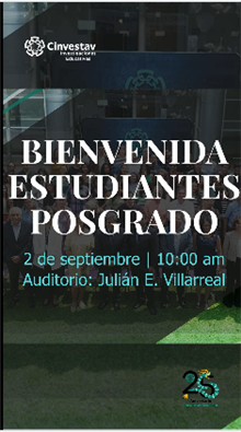 Bienvenida a estudiantes de posgrado 2025 de Investigaciones Educativas