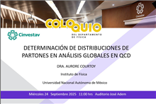 Coloquio Determinación de distribuciones de partones en análisis globales en QCD