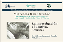 Conferencia Magistral La investigación educativa, ¿existe?